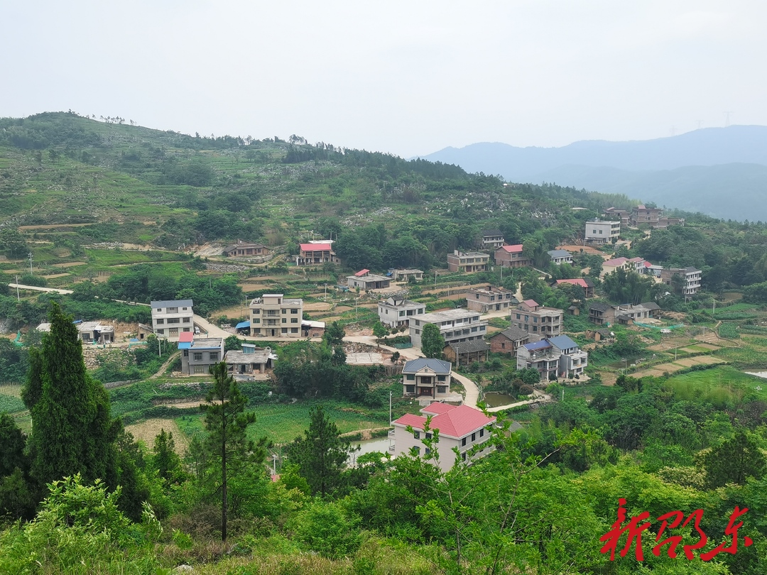 邵东市双凤乡新福村扎实推进文明创建活动