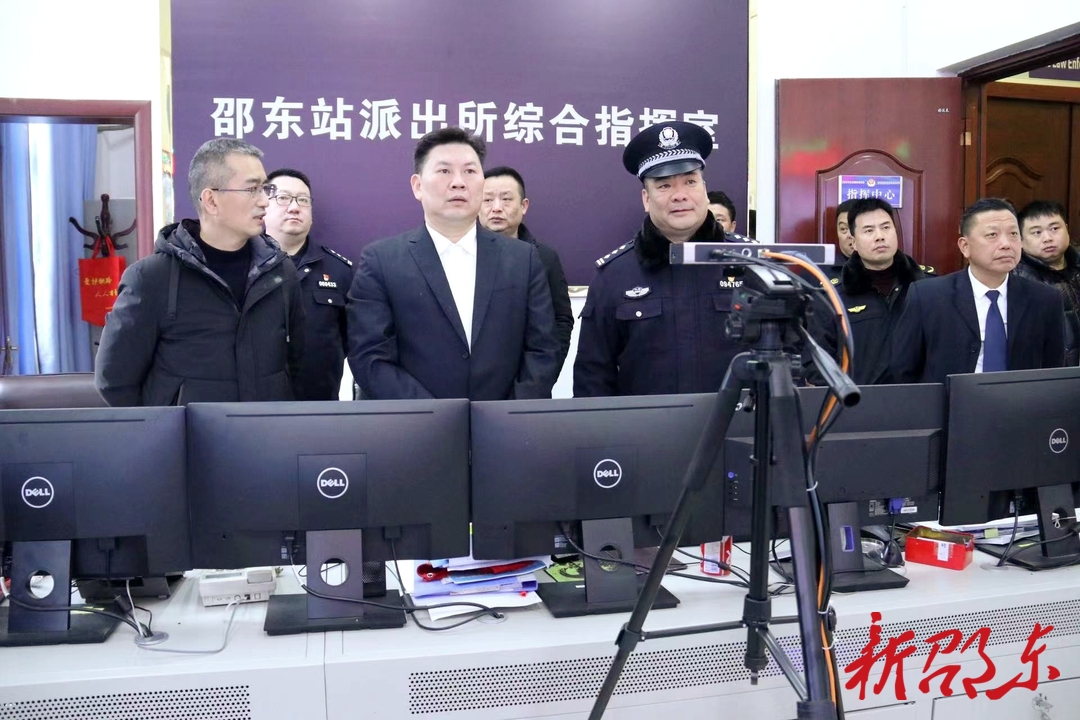 李长跃到邵东市督导道路交通安全工作