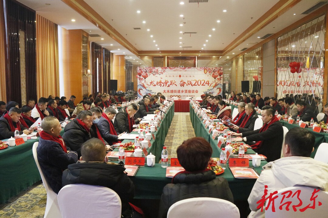 邵东大禾塘街道召开乡贤座谈会