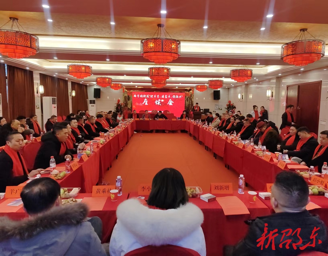 邵东市两市塘街道召开“迎乡贤、建家乡、促振兴”座谈会