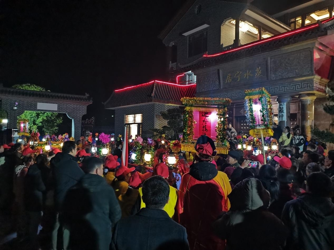 邵东车马灯全新上阵闹新春