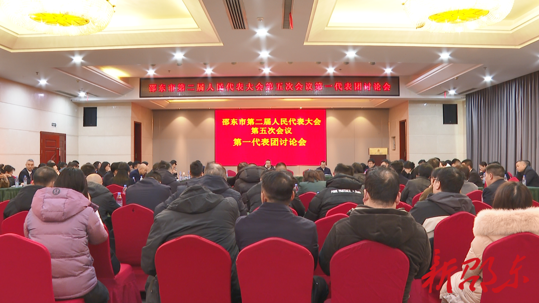 邵东市第二届人民代表大会第五次会议举行分团讨论