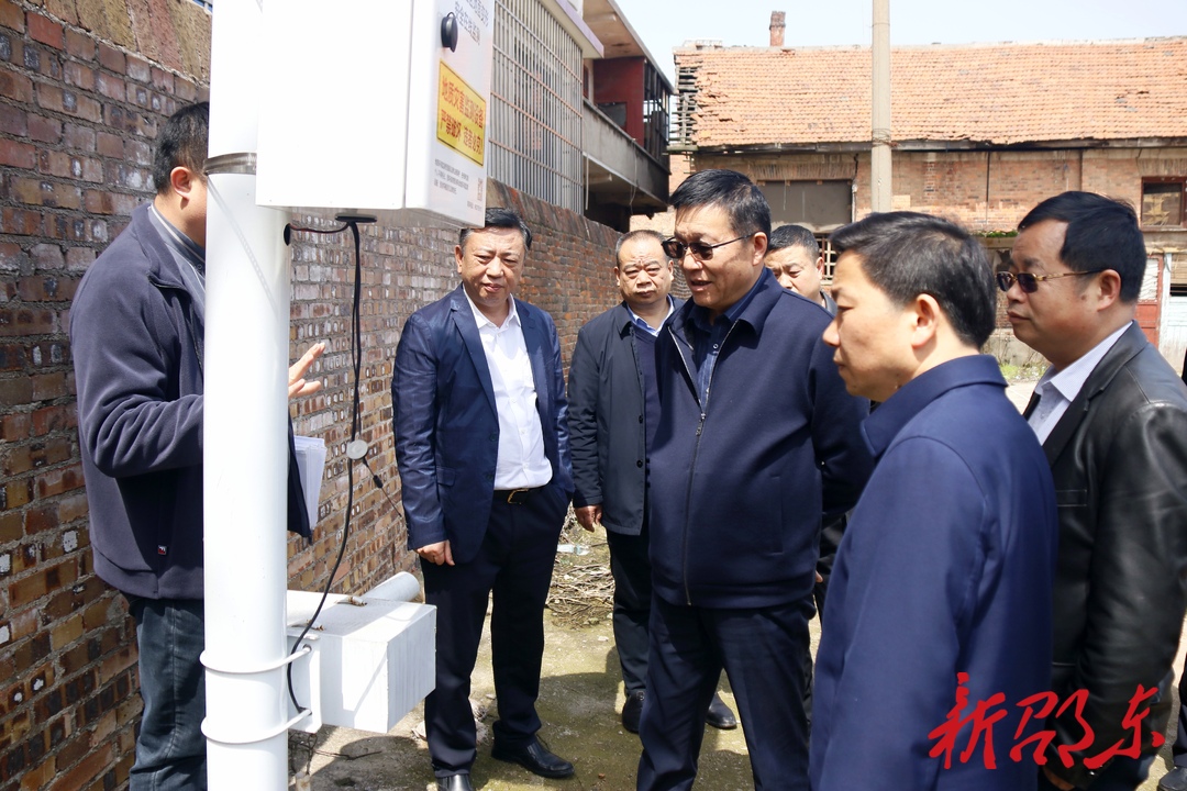 省第三督察组组长胡章胜带队到邵东市下沉督察督导 