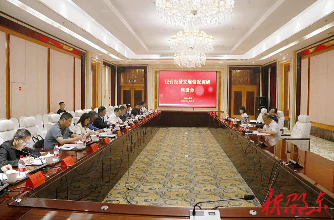 省调研组到邵东调研民营经济发展情况