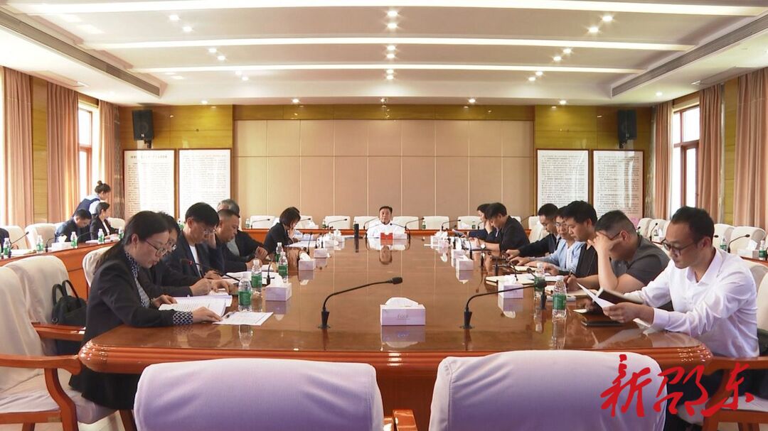 周玉凡主持召开未审先改工作调度会