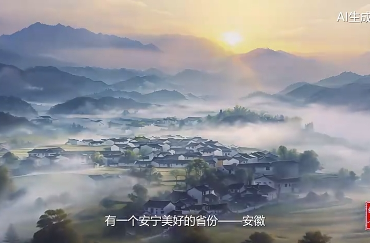 文化中国行|跟着李白游安徽 AI呈现大美山河