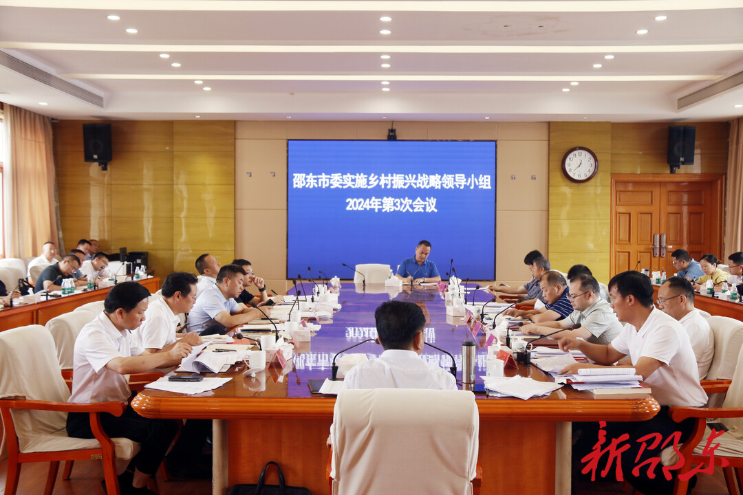邵东市委实施乡村振兴战略领导小组召开2024年第3次会议