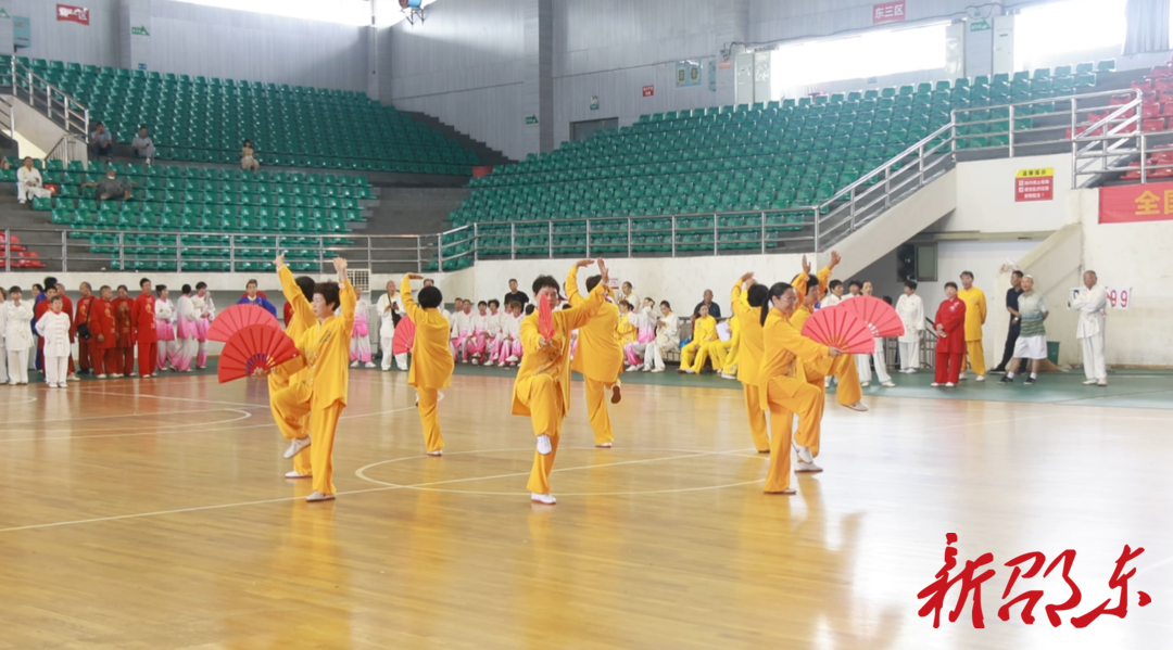 邵东市太极协会举行交流展演活动