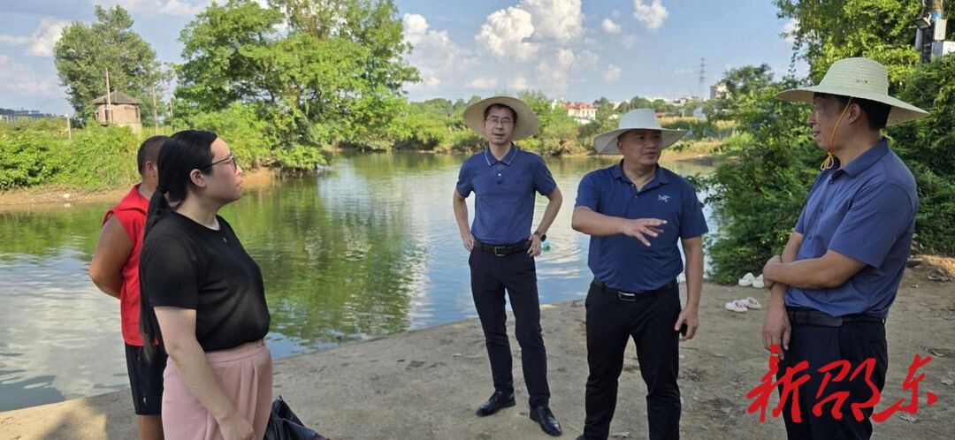 邵东市领导到重点水域督导调研中小学生防溺水工作