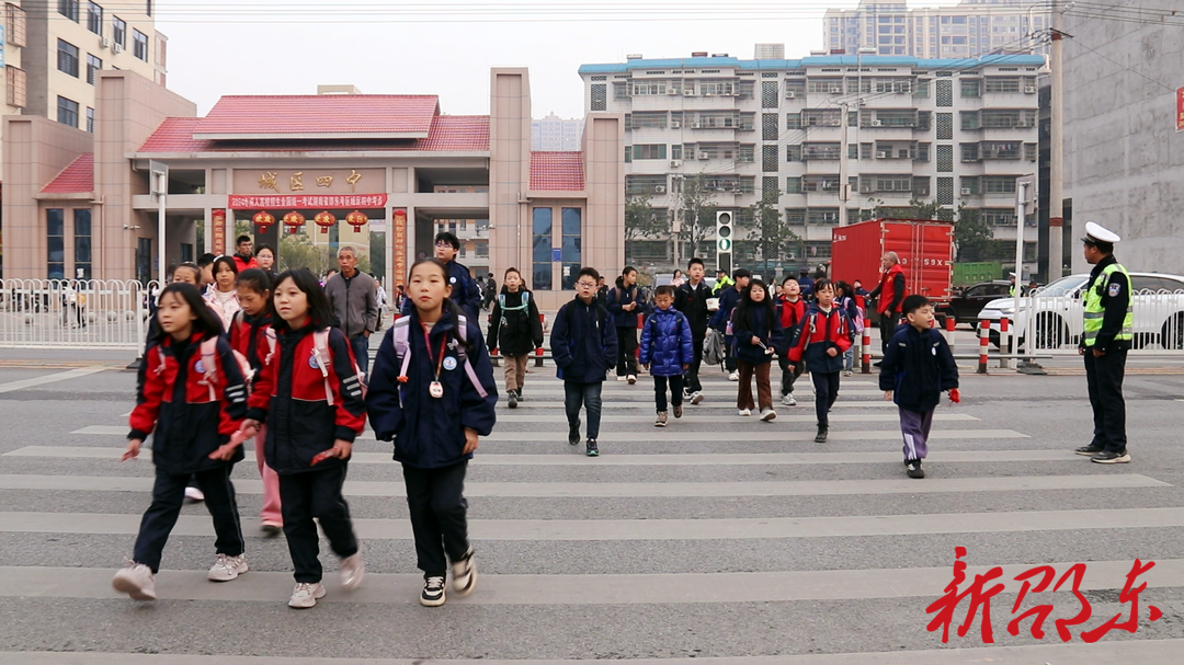 邵东市大禾塘街道：联合发力护航校园安全
