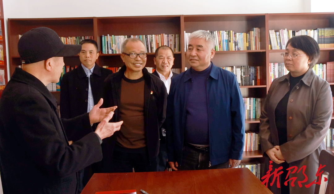 省委老干部局来邵东市调研离退休干部党建工作