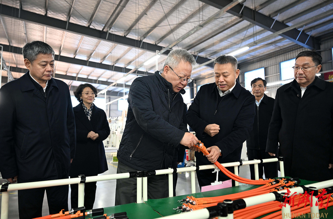 沈晓明调研邵阳经济社会发展情况