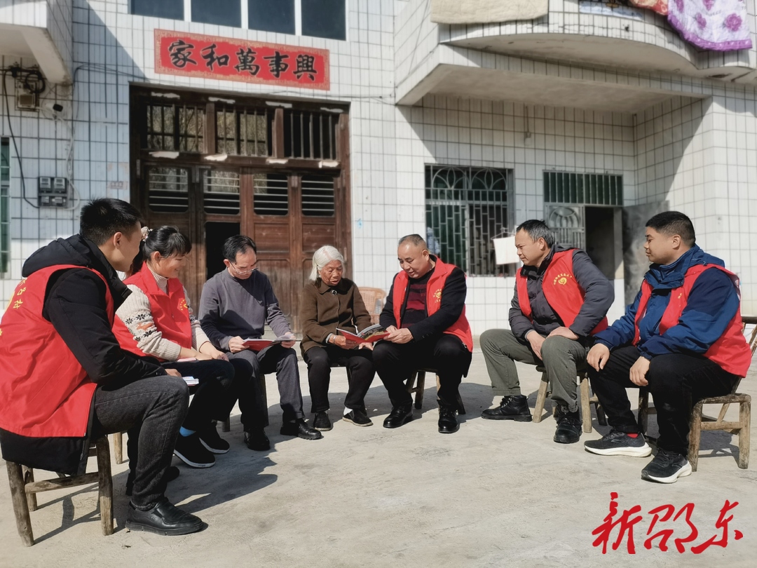 邵东市仙槎桥镇千子村：“敲门行动”聚合力暖人心