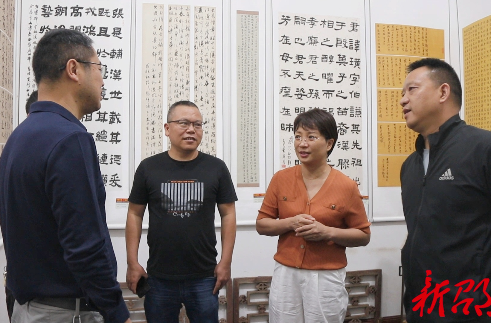 邵东市书法家协会第二届会员临帖大赛作品展开展