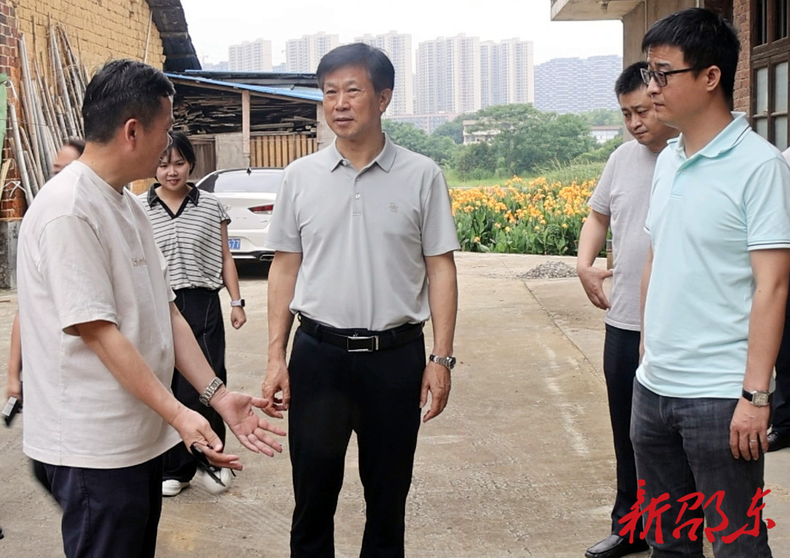 省人大执法检查组来邵东开展“法治护绿人大行”执法检查