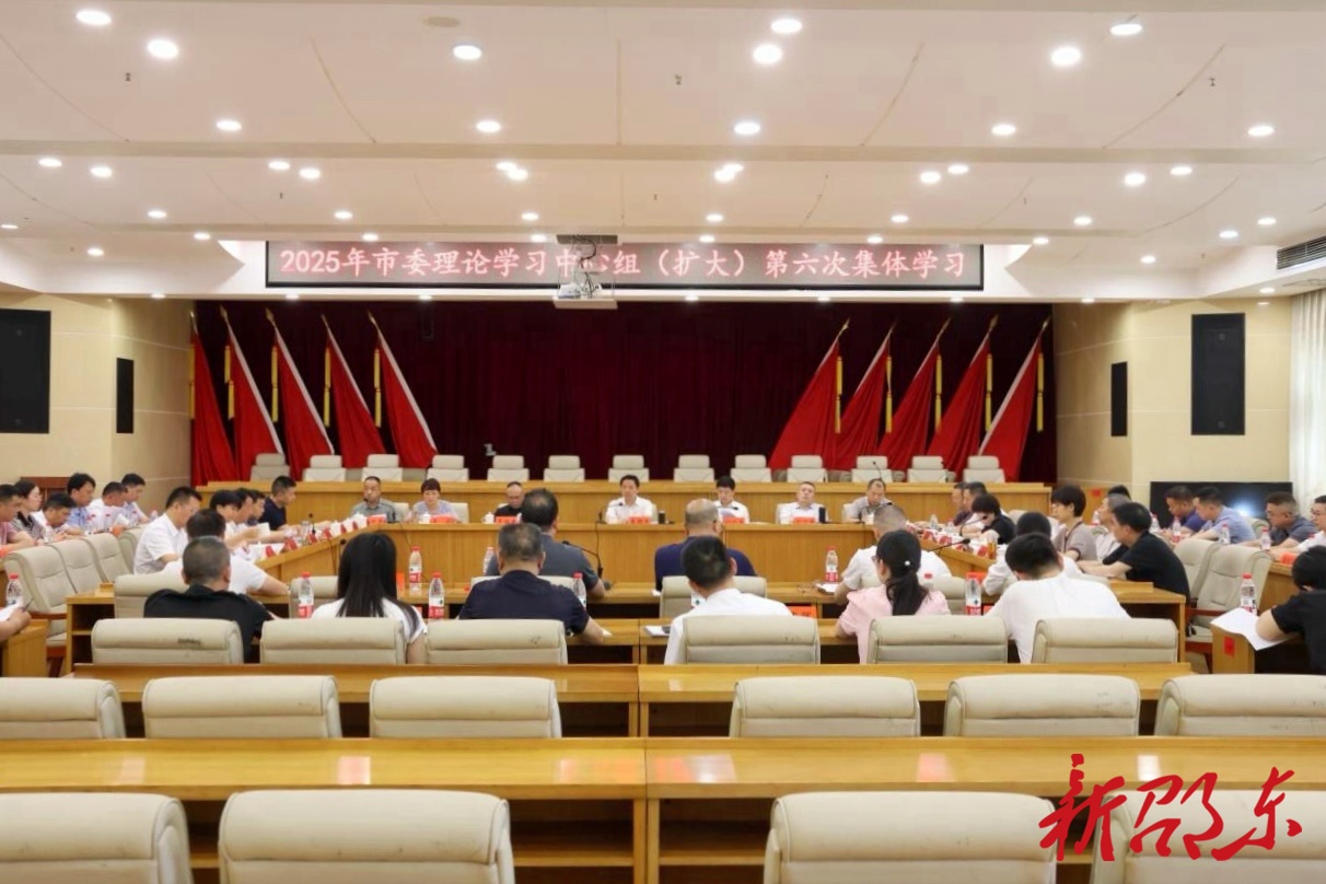邵东市委理论学习中心组（扩大）举行2025年第六次集体学习