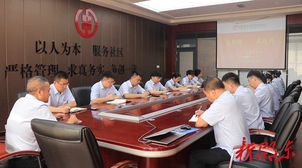 七一特辑| 邵东湘淮村镇银行党支部：党建引领聚合力 金融惠民促发展