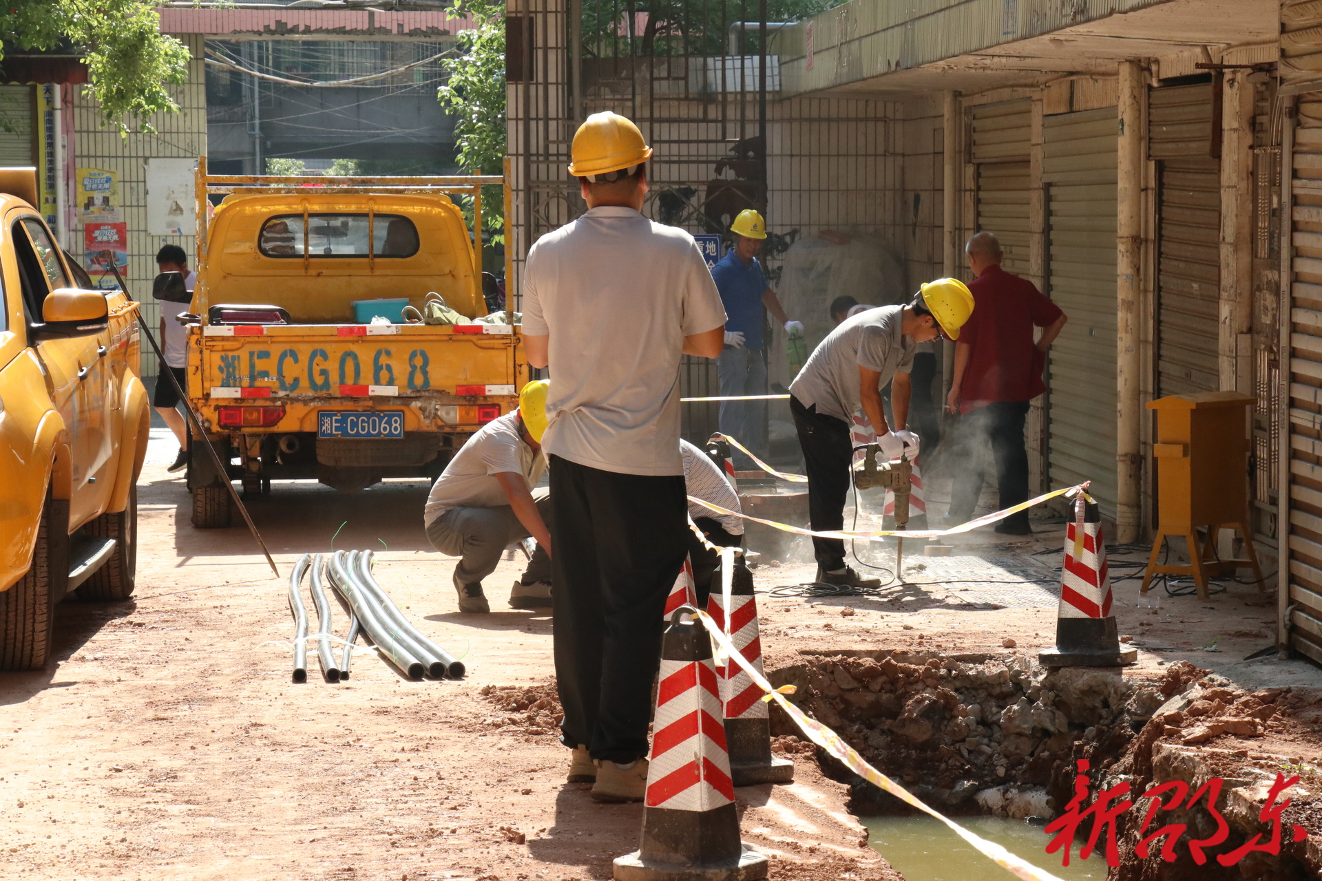 烈日下的坚守 | 邵东市自来水公司全力应对高温保障供水安全