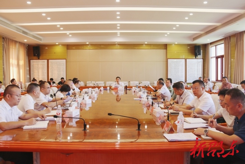 邵东市召开巩固拓展脱贫攻坚成果同乡村振兴有效衔接工作讲评会
