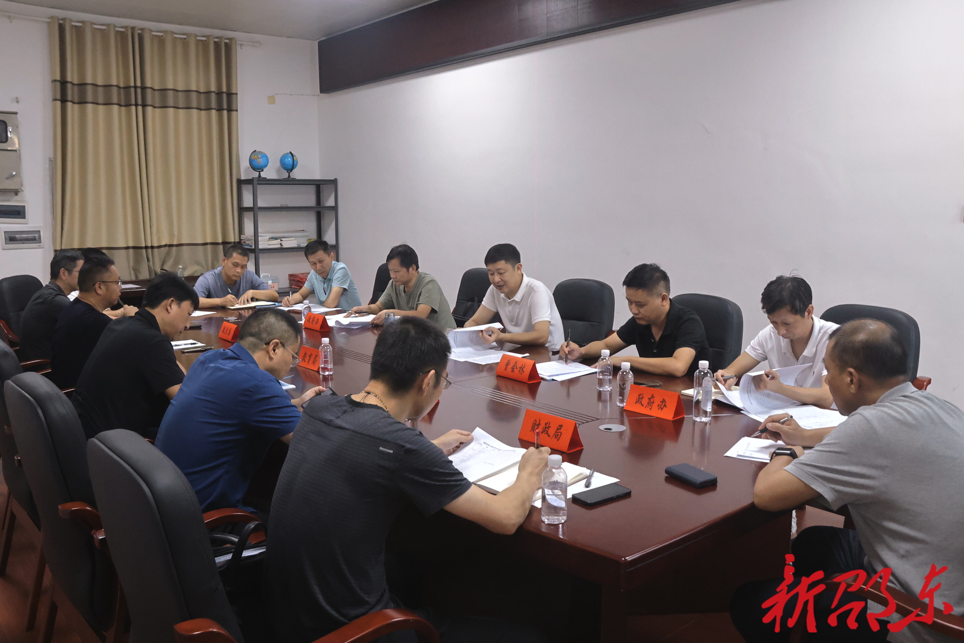 付凯军专题调度全省第六届中学生运动会乒乓球比赛筹备工作