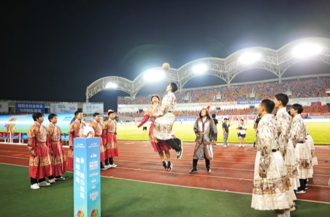 不唯比分看湘超，澎湃的是湘韵 邵阳宣传“梗”“梗”加精彩