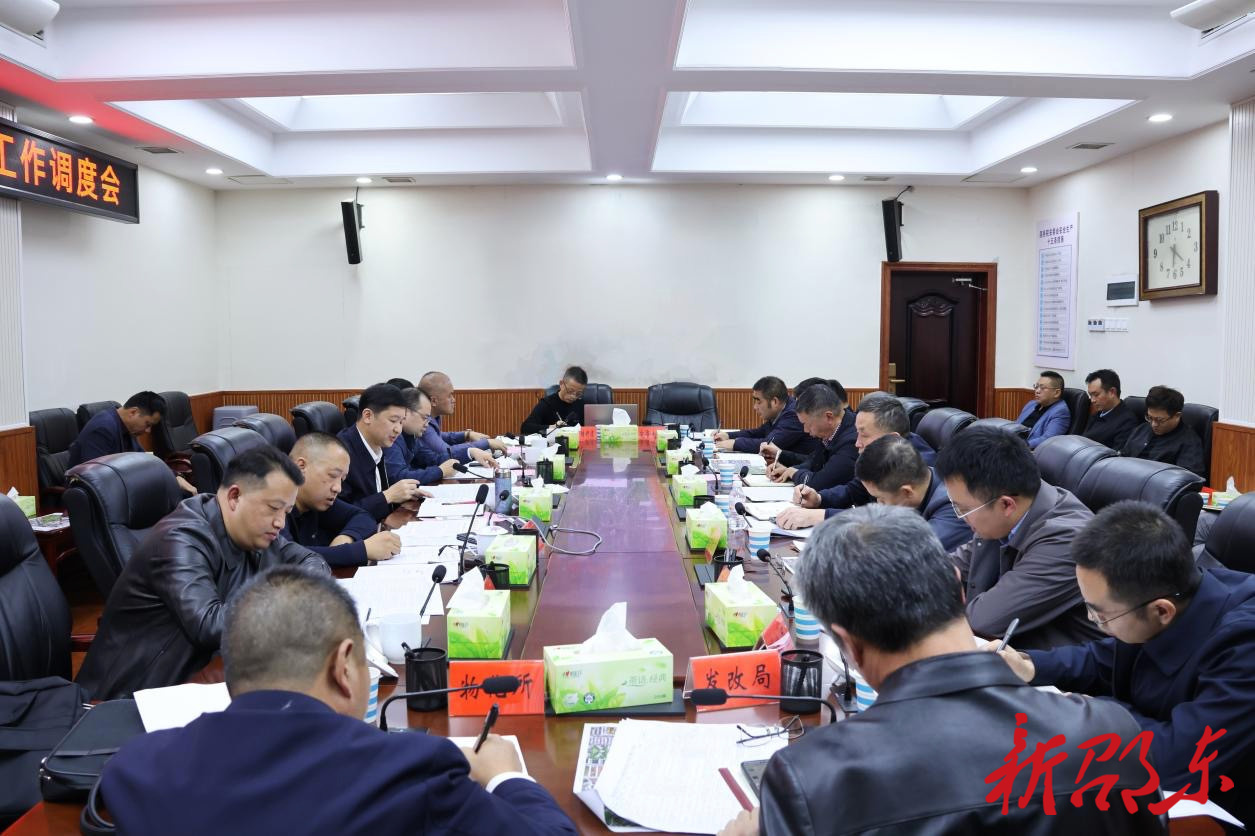 邵东市召开地质灾害防治工作调度会