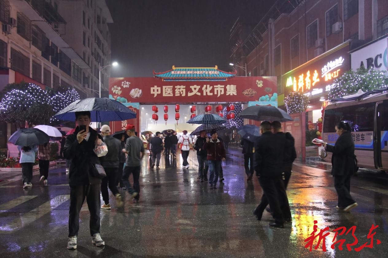 邵东中医药文化市集开锣