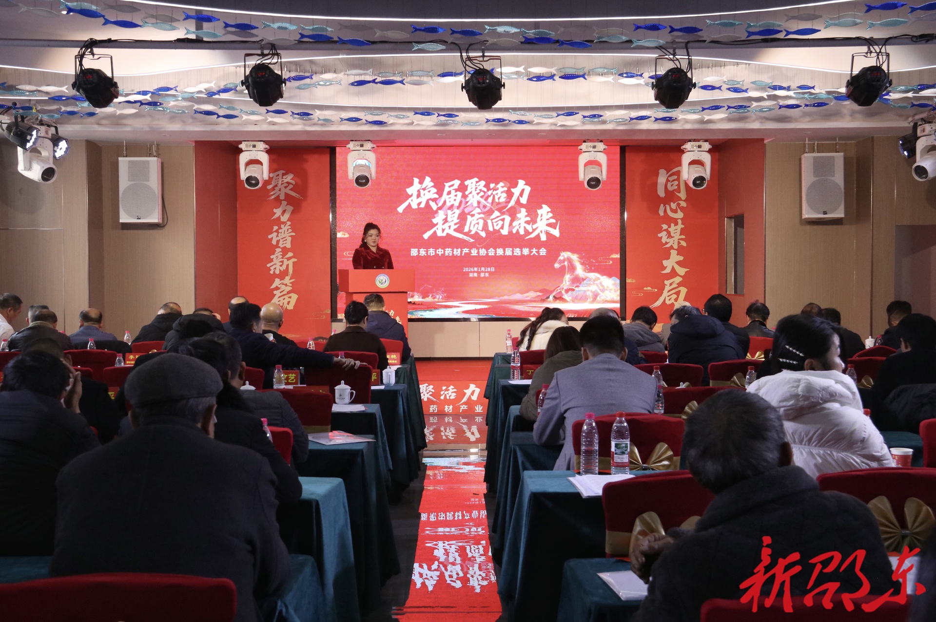 邵东市中药材产业协会换届选举大会召开