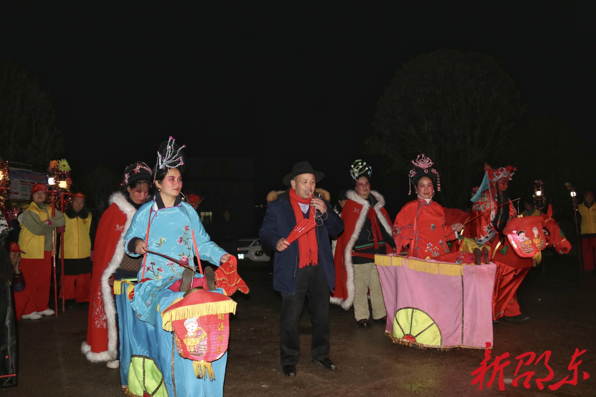 邵东车马灯紧锣密鼓备战新春巡演