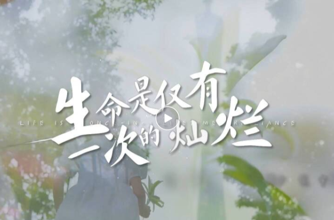 拒绝毒品！生命是仅有一次的灿烂！