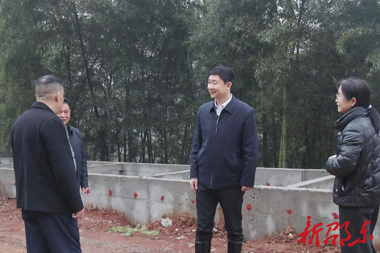 付凯军带队调研水利农田项目建设、中药材规范化种植基地