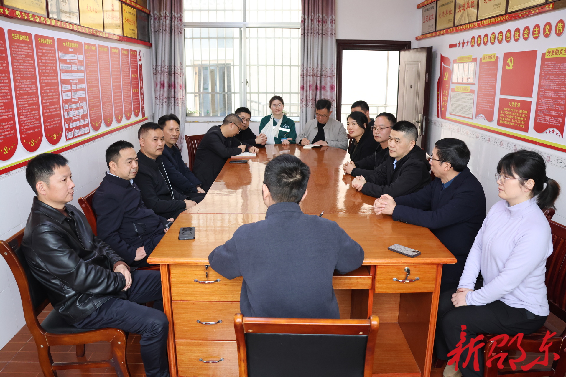 聚焦基层急救！邵东市调研组赴佘田桥镇中心卫生院走访调研