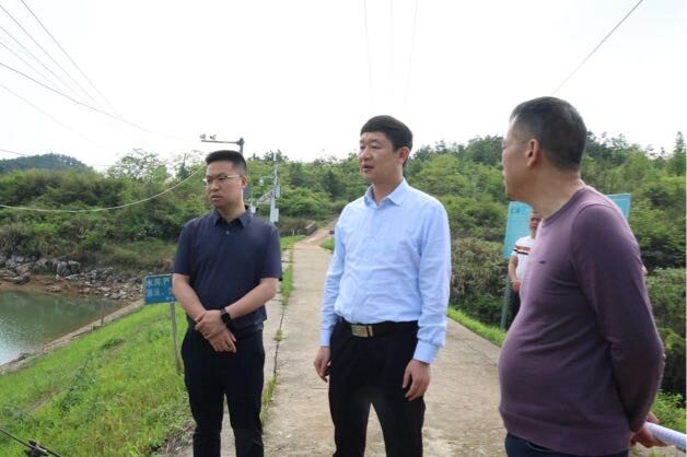 付凯军督导防汛备汛工作并开展巡库