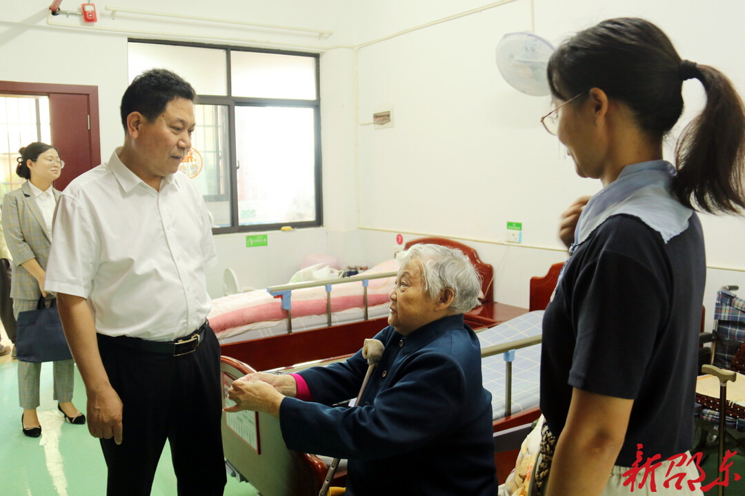 陈博文到邵东市调研养老机构安全管理和殡仪馆公益属性工作情况