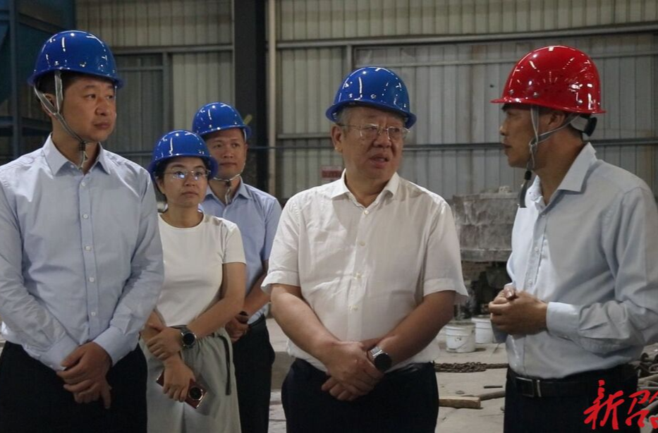 省第四生态环境保护督察组下沉邵东市督导小铸造行业“小散乱污”整改工作