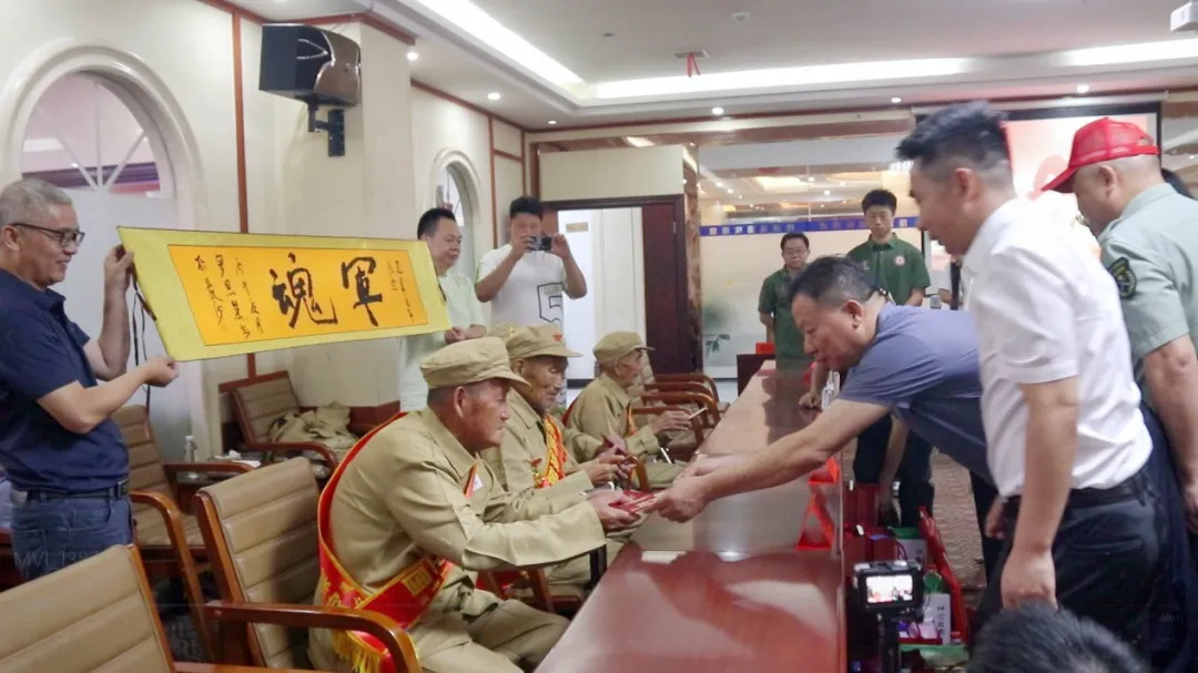 省退役军人事务厅到邵东慰问抗美援朝老兵