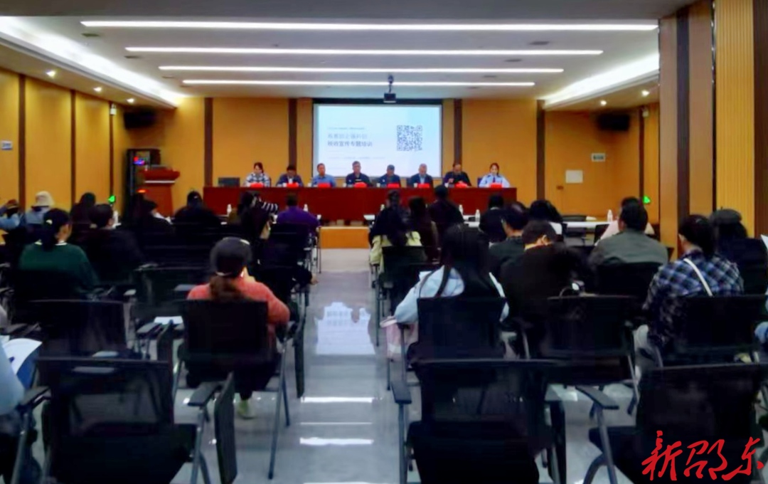 邵东经开区举办企业税务与知识产权政策科普宣讲会
