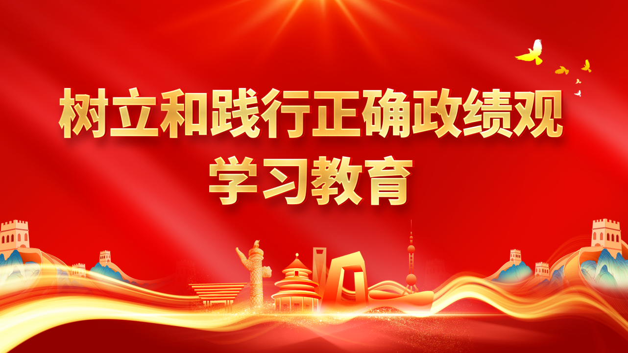 树立和践行正确政绩观学习教育